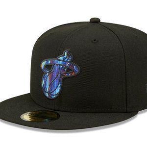 New Era Miami Heat Oil Dye 59FIFTY Fitted Hat